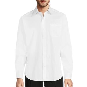 🟢George Classic Fit Men's White Putton-Up Shirt XL (46-48)